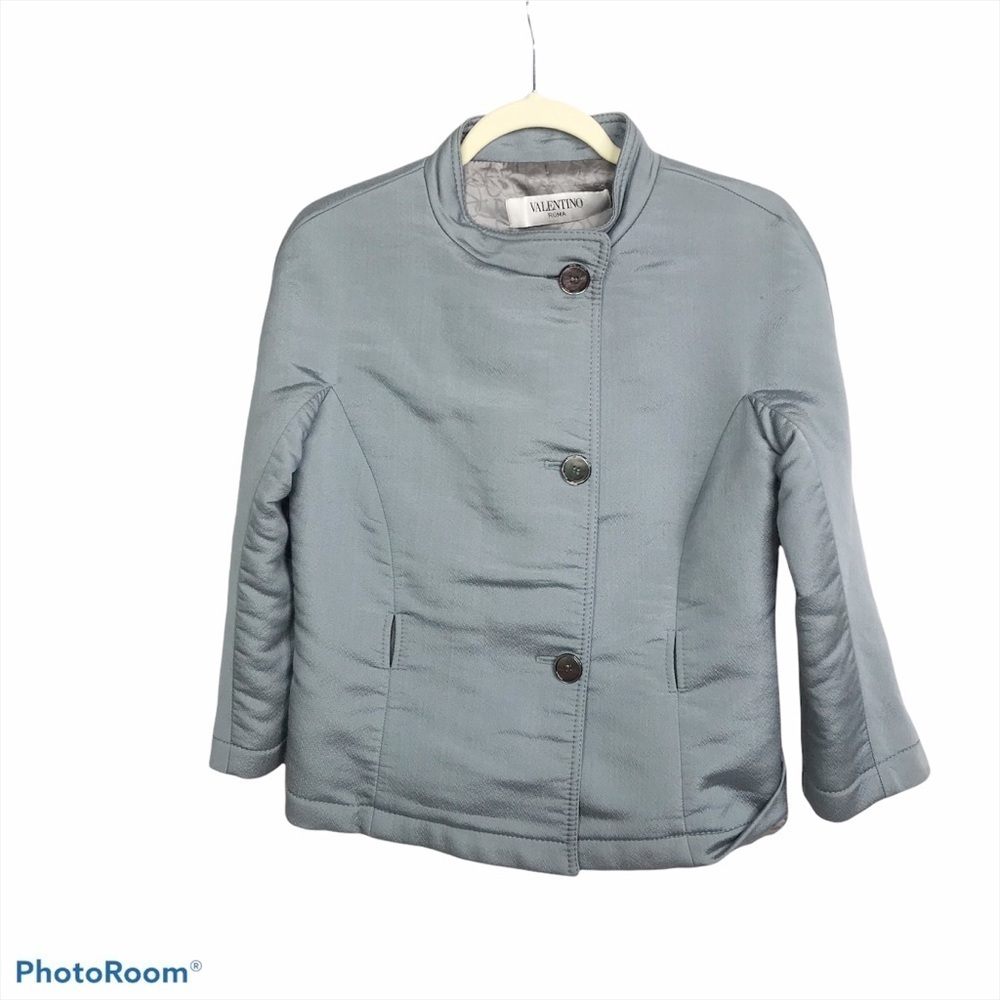 Vtg Valentino Roma 3 button moto style jacket